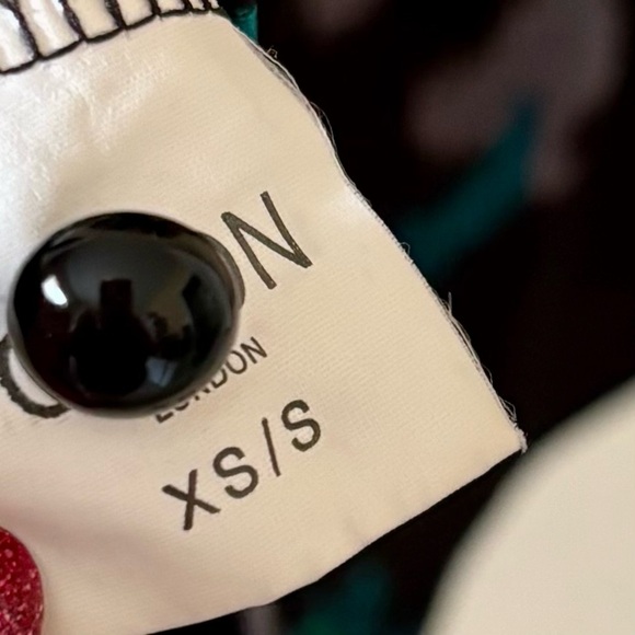 Orion London| Gorgeous Multicolor Abstract Black Tunic or Mini Dress Sz XS/S - Picture 9 of 10